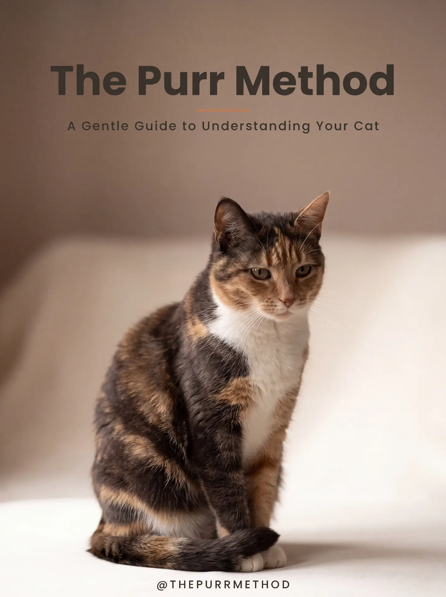 Cover of The Purr Method, A Gentle Guide to Understanding Your Cat
